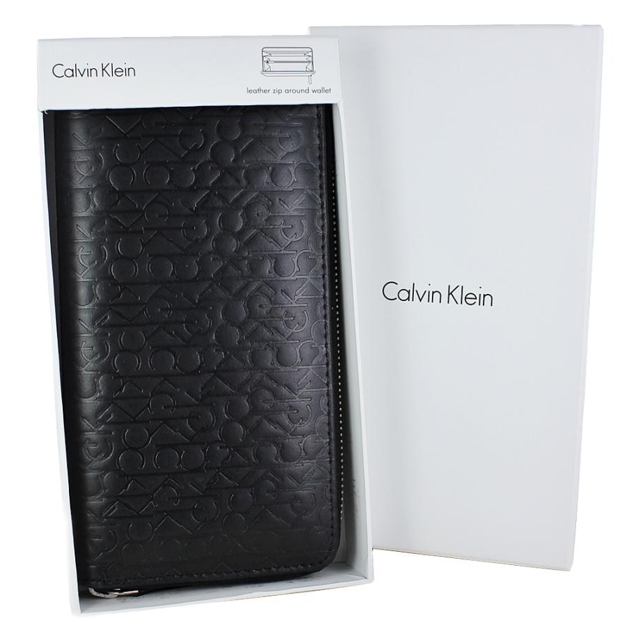 ck Calvin Klein 紙袋つき カルバンクライン メンズ 長財布 父親 旦那
