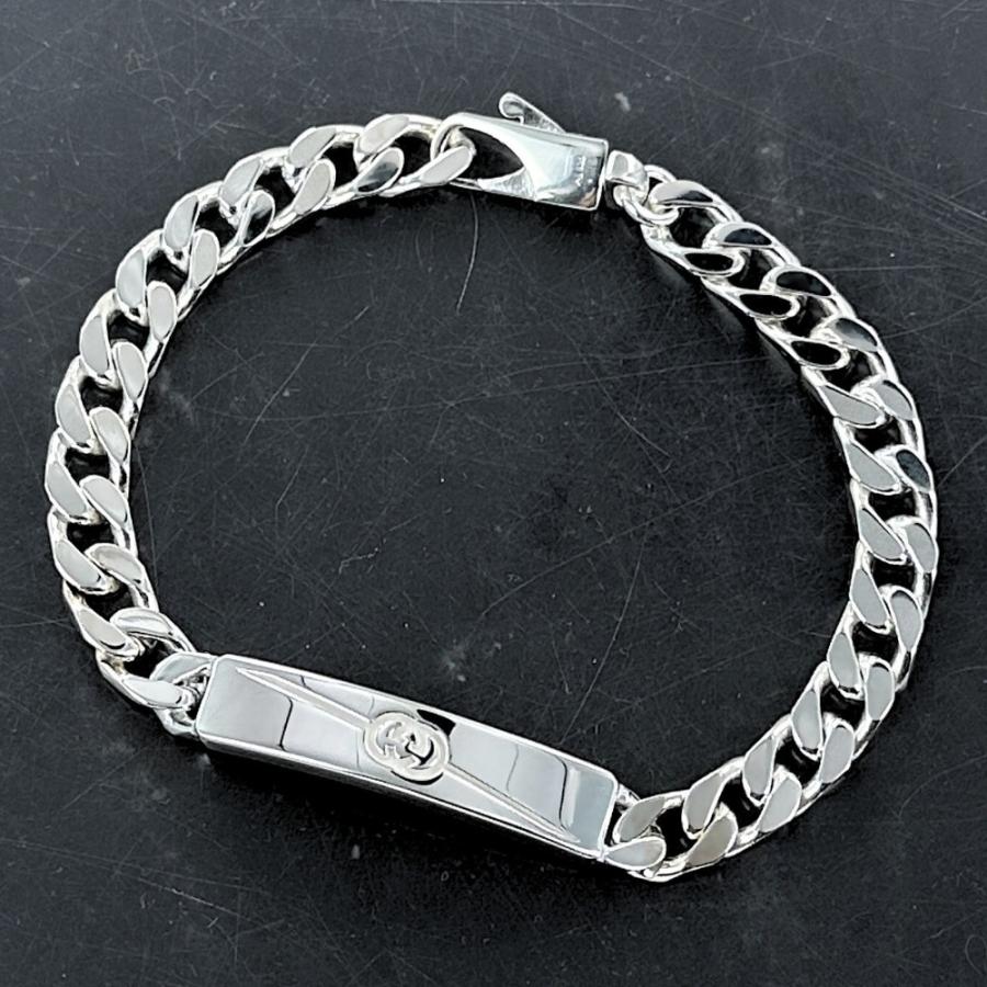 GUCCI（グッチ） ブレスレット シルバー 925 シンプル 高級感 ユニ