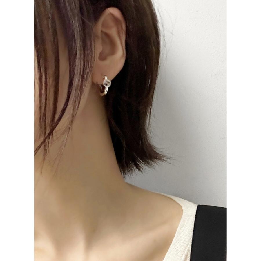 GUCCI（グッチ） ピアス インターロッキングG フープ フープピアス