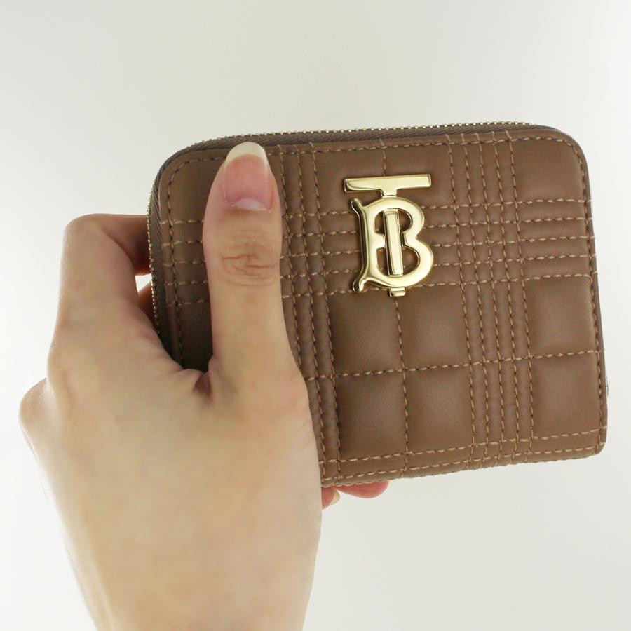バーバリー ミニ財布 レディース ブランド 三つ折り財布 本革 女性 