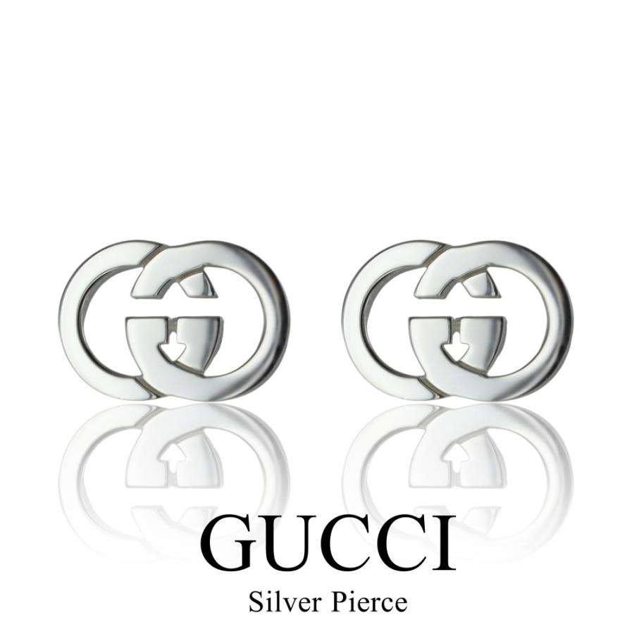 GUCCI（グッチ） ピアス インターロッキングG スタッズ レディース