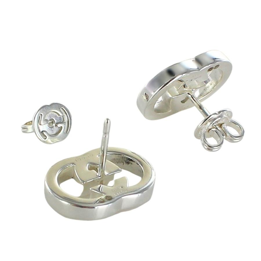 GUCCI（グッチ） ピアス インターロッキングG スタッズ レディース