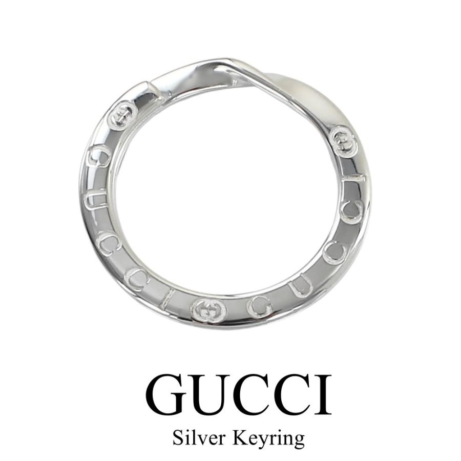 GUCCI（グッチ） キーリング インターロッキングG バッグチャーム