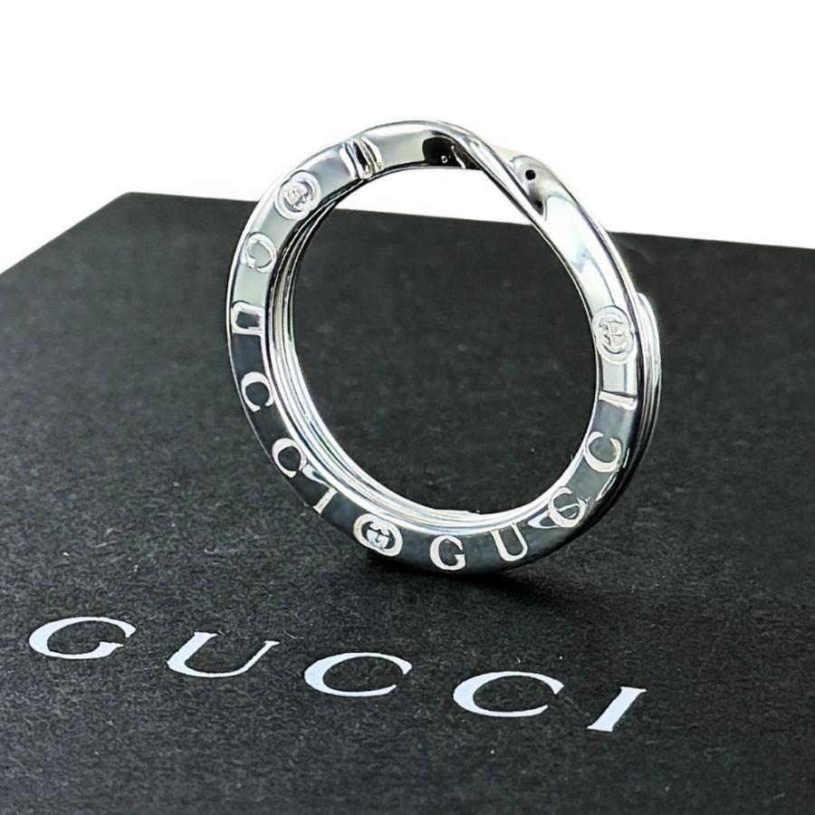 GUCCI（グッチ） キーリング インターロッキングG バッグチャーム