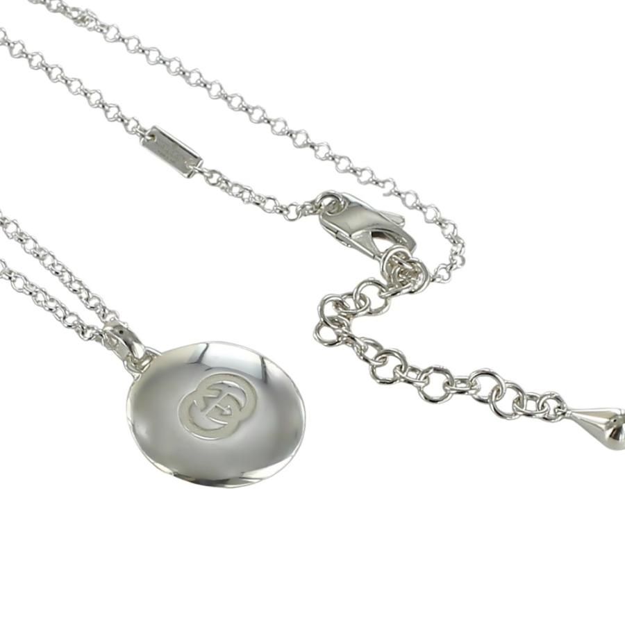 グッチ ペアネックレス シルバー925 2点セット カップル ペアアクセサリー プレゼント 爆買 成人 卒業 入学の画像