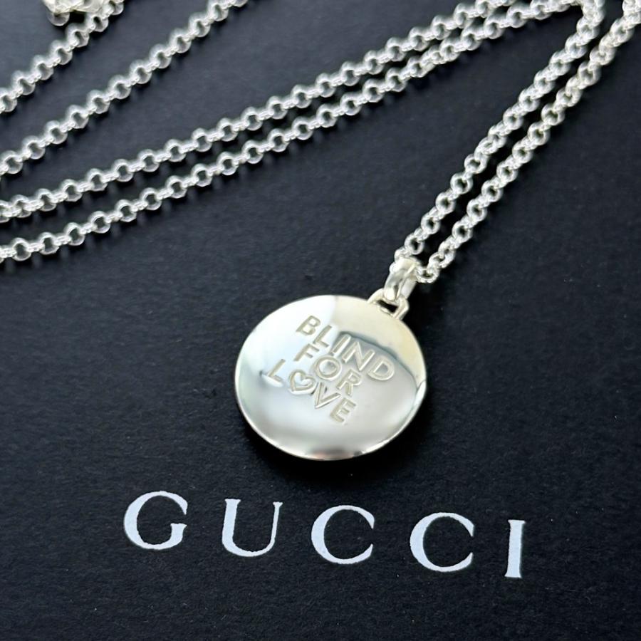 GUCCI（グッチ） ネックレス Blind for Love ペンダント シルバー925