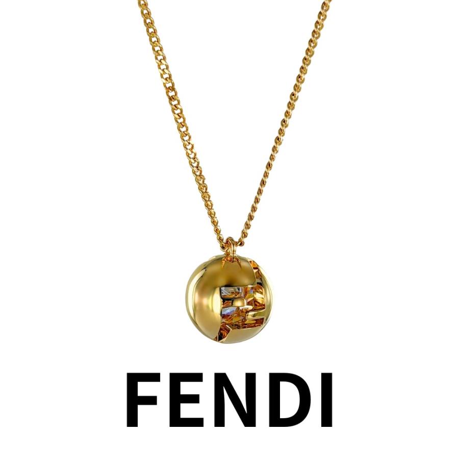 FENDI（フェンディ） ネックレス レディース FFロゴ ペンダント