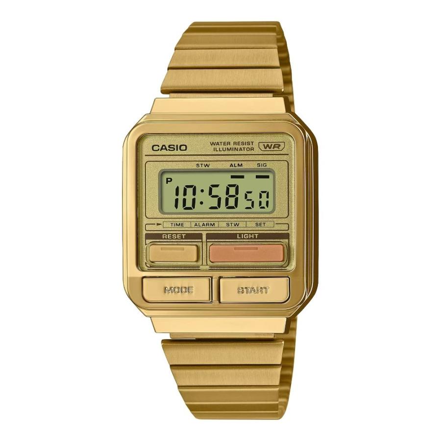 CASIO（カシオ） 腕時計 ゴールド デジタル チープカシオ レディース