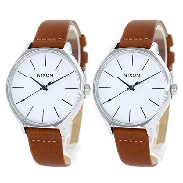 最も優遇 ニクソン 友達 友人 夫婦 ペアギフト おそろい 腕時計 22 プレゼント クリスマス 記念日 カジュアル 大人 シンプル レザー ブラウン 男女兼用 ペアウォッチ ペアウォッチ Corps Solutions Com