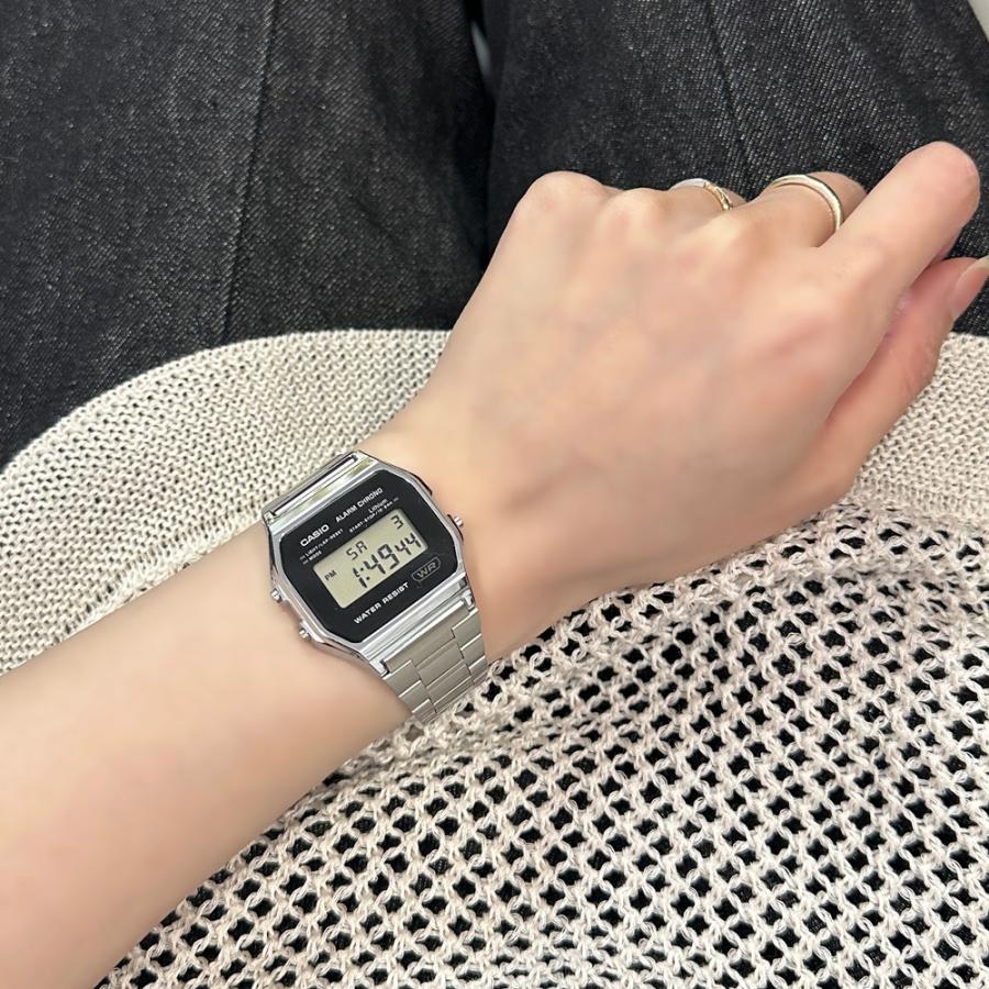 カシオ プレミアム 腕時計 手表 デジタル 見やすい 軽い メンズ レディース キッズ シンプル 男性 女性 子供 親 爆買 成人 卒業 入学の画像