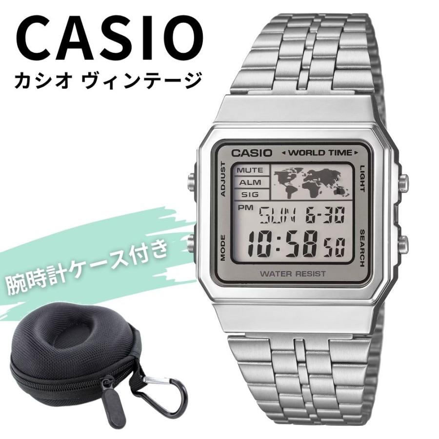 CASIO（カシオ） 腕時計 メンズ レディース デジタル レトロ メタル