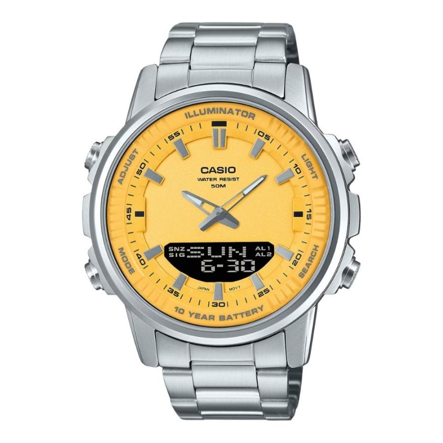 CASIO（カシオ） 腕時計 メンズ アナデジ イエロー メタル 10年電池