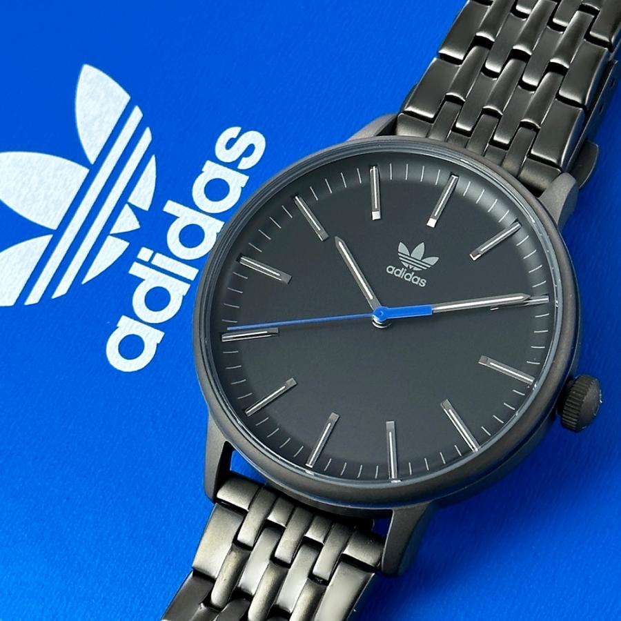 adidas ブラックシリコン腕時計 adidas（アディダス） 腕時計 シリコンラバーベルト ウォッチ