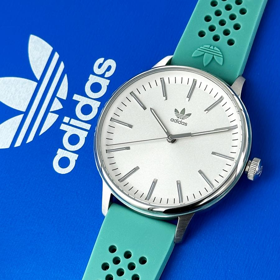 adidas（アディダス） 腕時計 手表 レディース シリコン グリーン