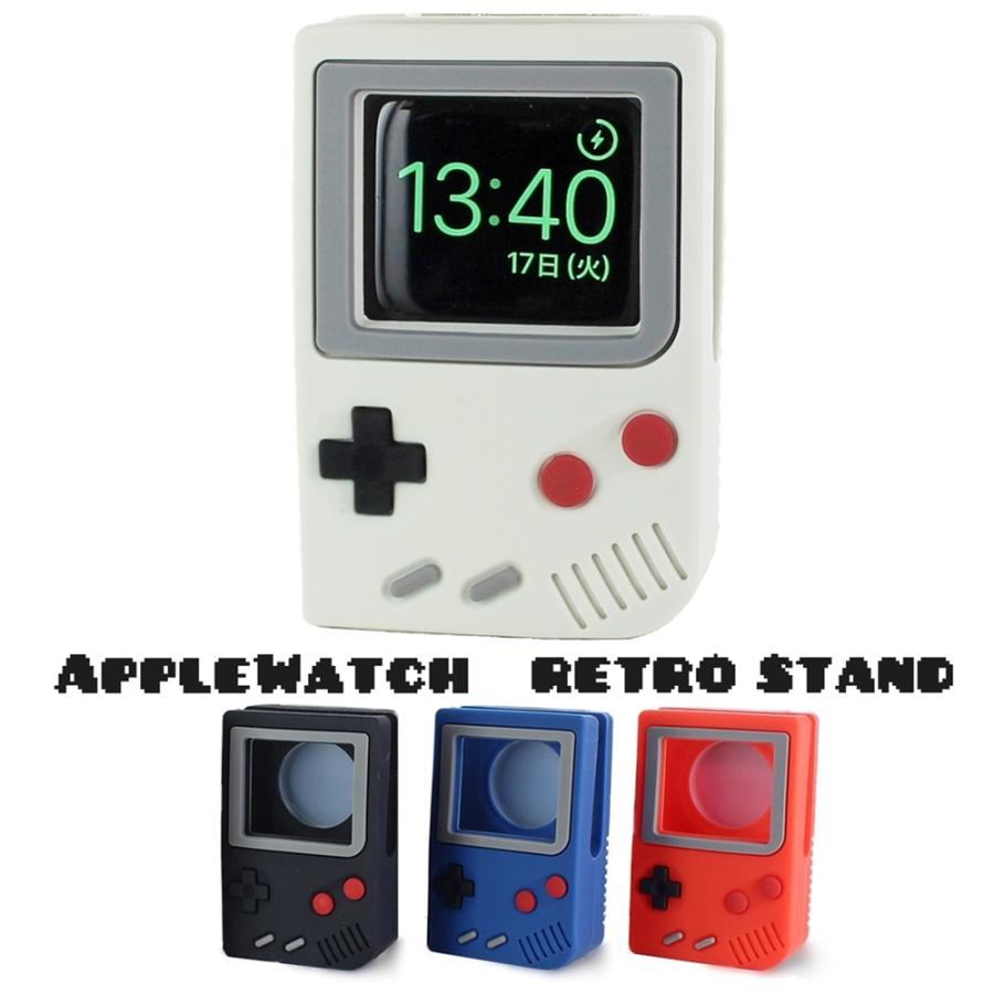 アップルウォッチ 充電スタンド 昭和 レトロ ゲーム機型 アップル