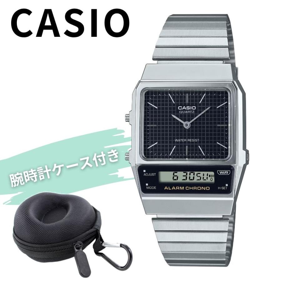 CASIO（カシオ） 腕時計 メンズ レディース アナデジ 薄型 レトロ