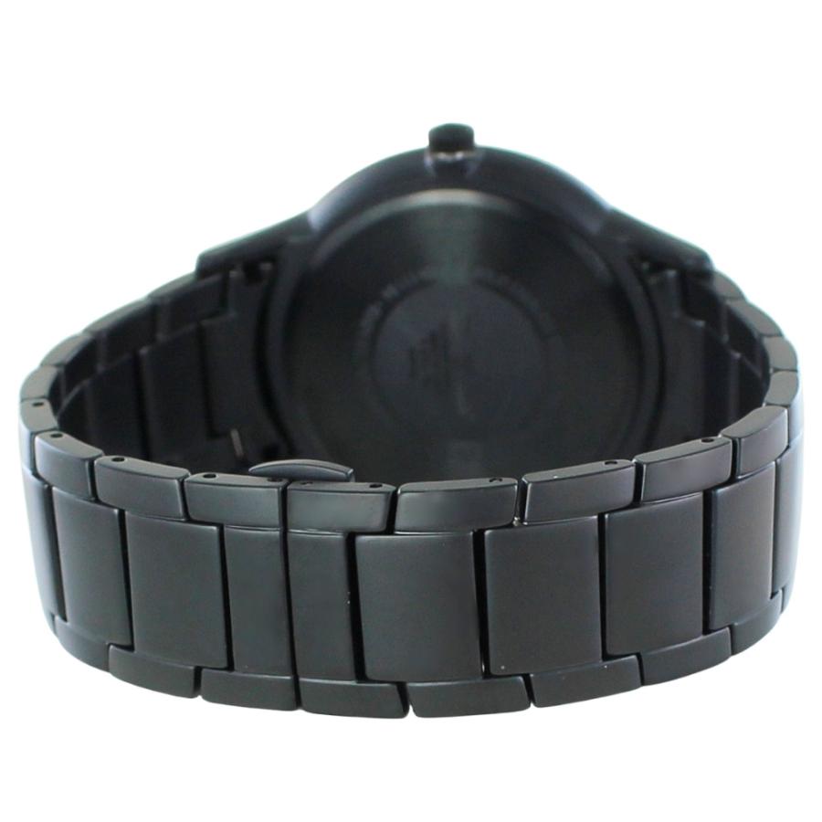 EMPORIO ARMANI エンポリオアルマーニ 腕時計 メンズ 43mm ブラック 