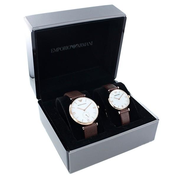 最大93%OFFクーポン エンポリオアルマーニ ペアウォッチ 40mm 30mm