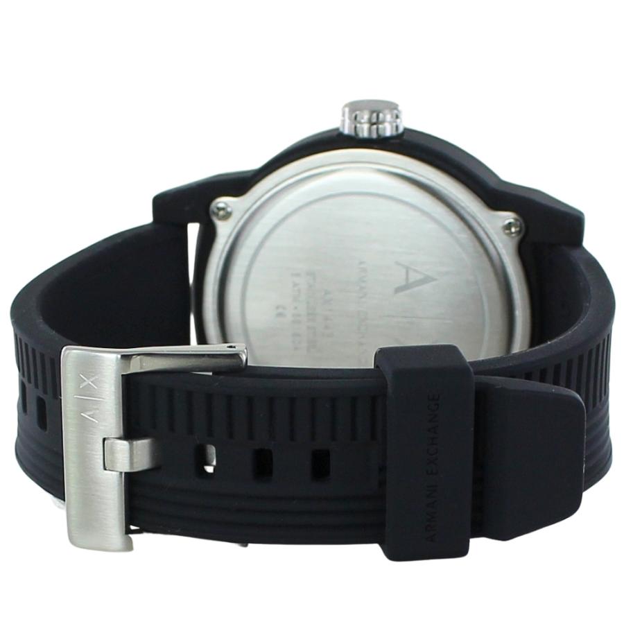 [美品]A|X アルマーニ エクスチェンジ 腕時計 正規輸入品 ブラック ARMANI EXCHANGE AX アルマーニエクスチェンジ 腕時計 手表 メンズ