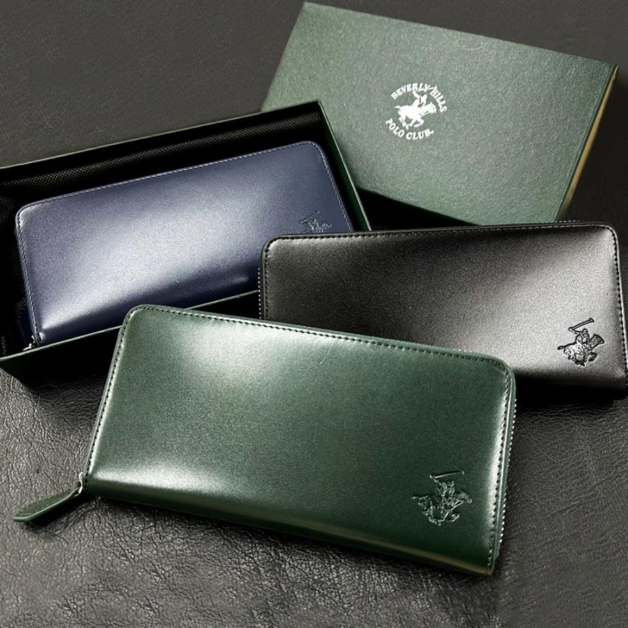 極美品　BEVERLY HILLS POLO CLUB　長財布　ダークグリーン 楽天市場】全3色 BEVERLY HILLS POLO CLUB ビバリーヒルズ