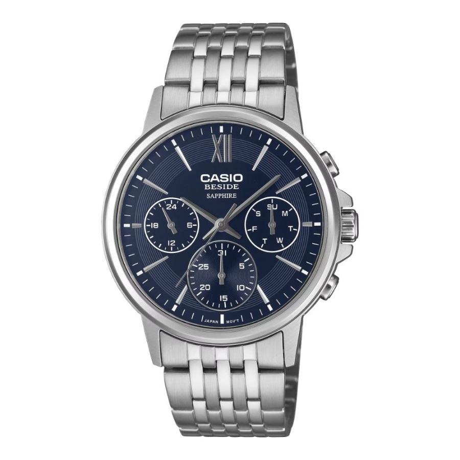 CASIO（カシオ） BESIDE メンズ 腕時計 サファイアガラス メタルベルト