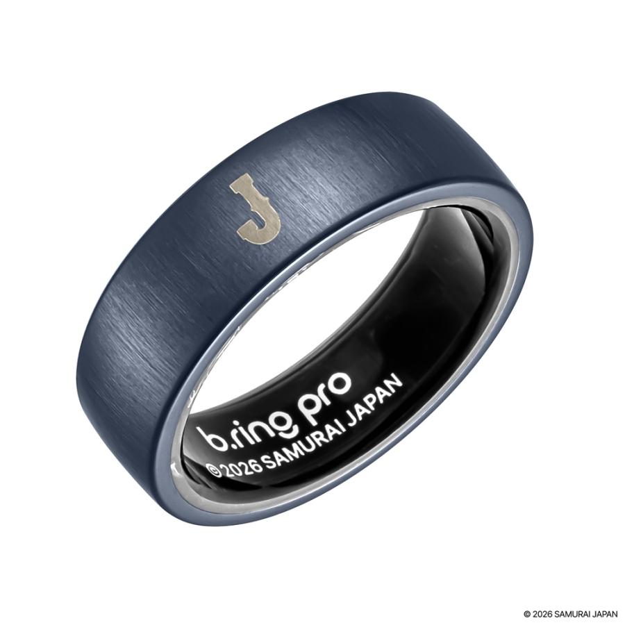 侍ジャパン×b.ring コラボ スマートリング SAMURAI JAPAN カラー AI