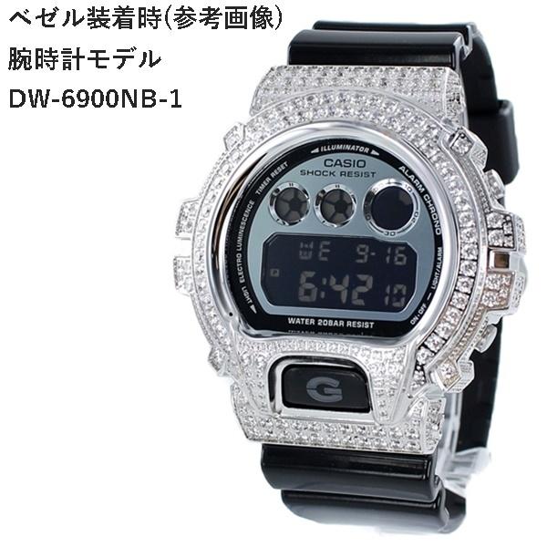 再入荷 カシオ Gショック DW-6900専用 カスタムベゼル シルバー C-001-SV 腕時計 プレゼント 誕生日プレゼント 父の日｜nopple｜03