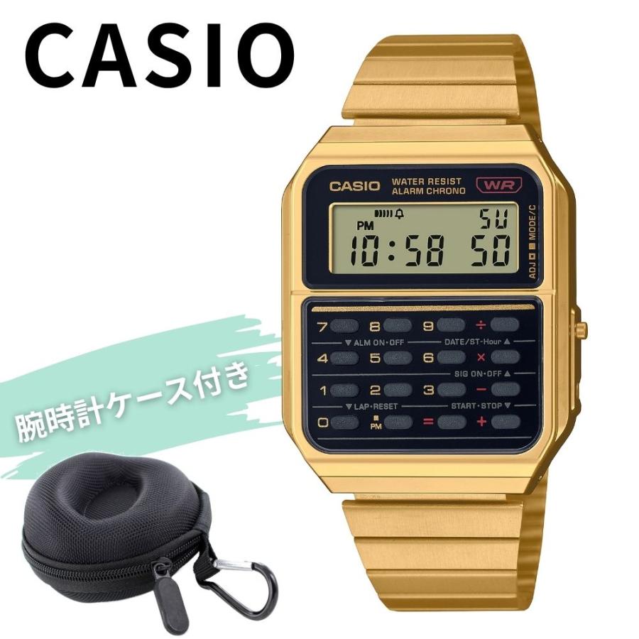 激レア 稼働】カシオ 腕時計 データバンク メンズ 黄色 レトロ レトロ