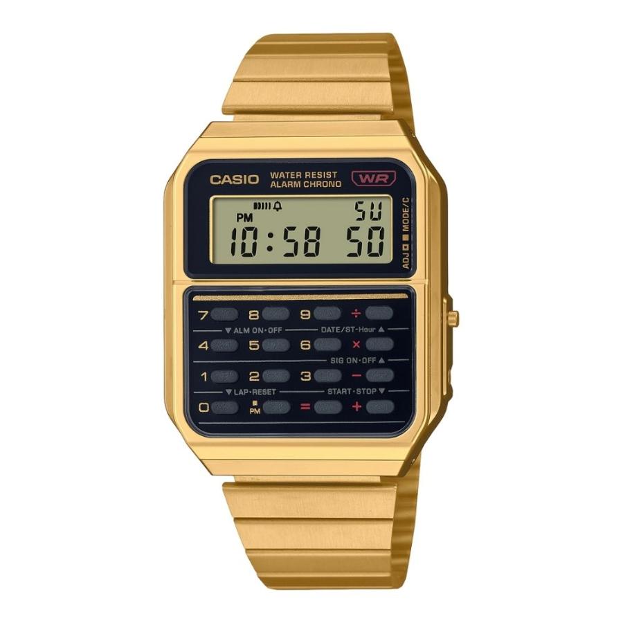 CASIO（カシオ） 腕時計 収納ケース付き デジタル ゴールド メンズ