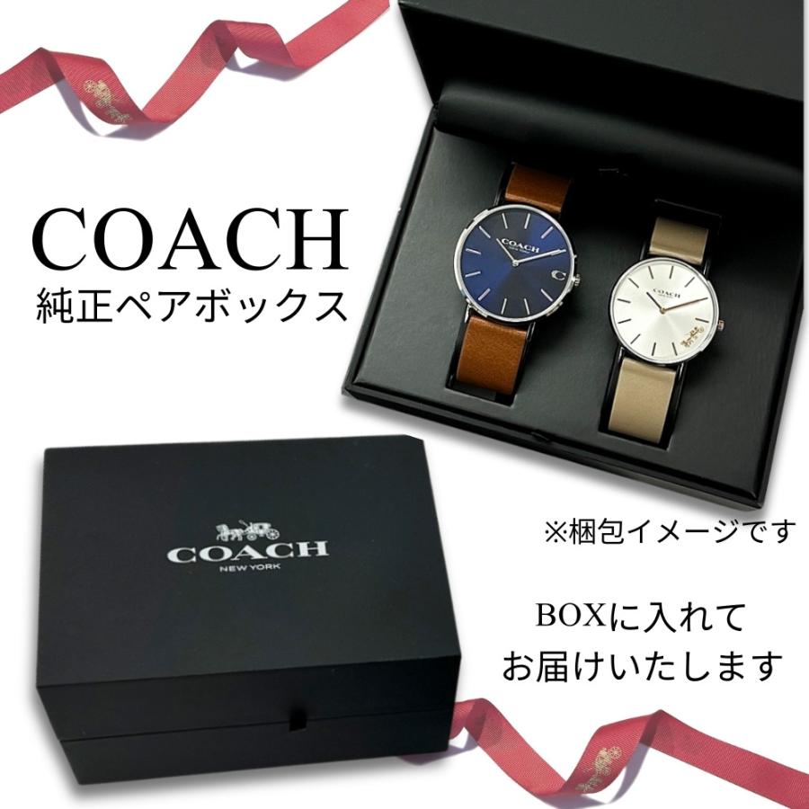 COACH（コーチ） ショッパー付き ペアウォッチ 純正ペアボックス付き