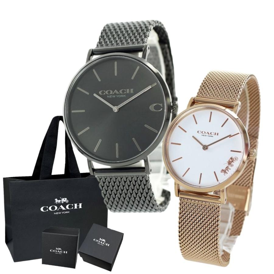 COACH ショッパー付き コーチ ペアウォッチ 腕時計 手表 メンズ