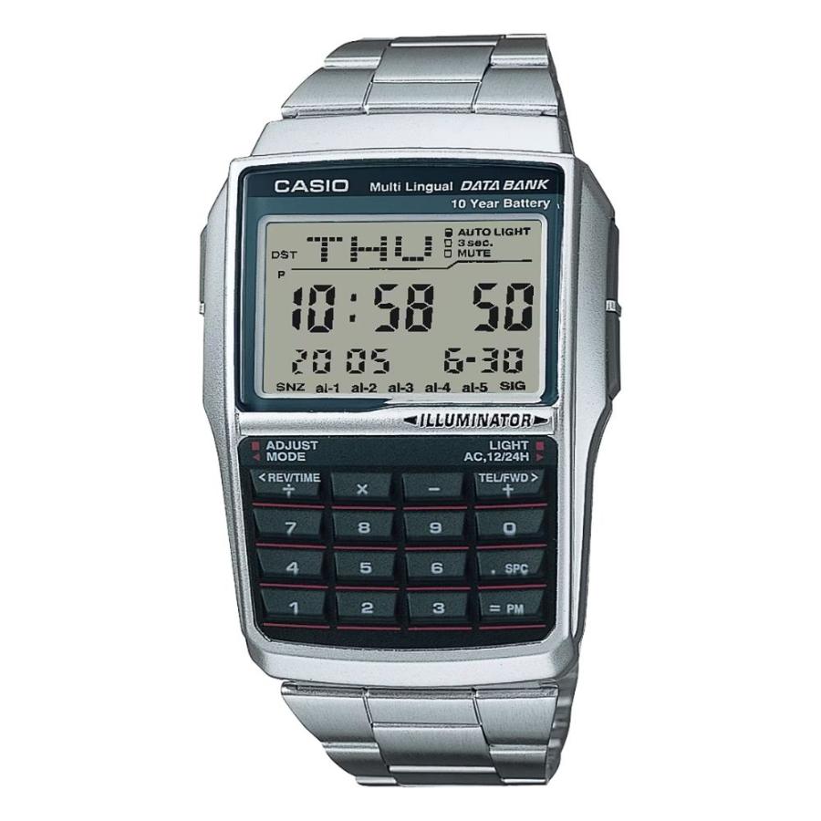 未使用 CASIO カシオ データバンク DBC-32 電卓付き 多機能 CASIO（カシオ） 腕時計 メンズ デジタル データバンク 電卓 レトロ
