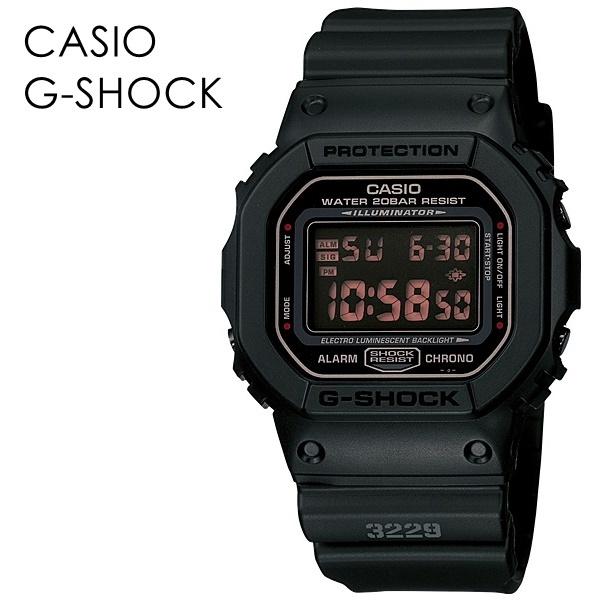 CASIO（カシオ） 定番デザイン Gショック ジーショック 時計 メンズ レディース 腕時計 デジタル マットブラック 反転液晶 防水 記念 ...