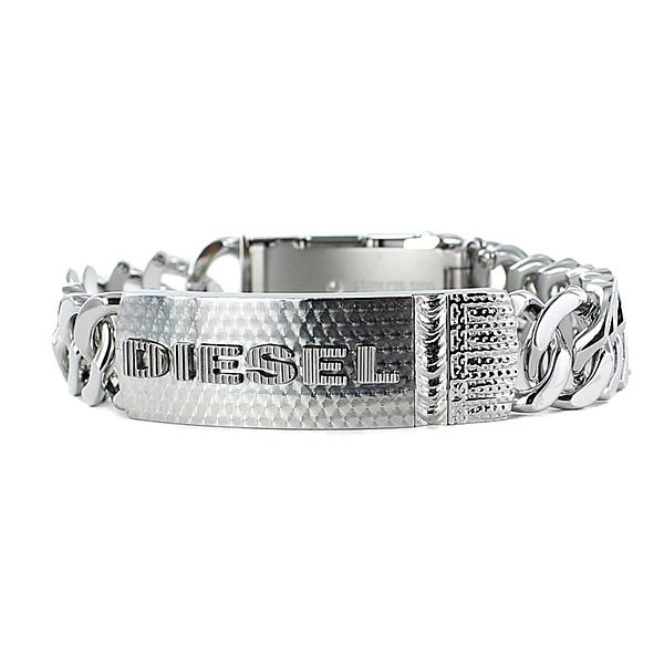数量限定 Diesel ディーゼル シルバー チェーン ブレスレット メンズ アクセサリー 50 Off Www Muslimaidusa Org