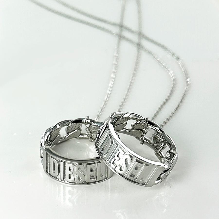 DIESEL ラッピング済 ギフトセット ディーゼル ペアネックレス DIESEL ラッピング済 ギフトセット ディーゼル ペアネックレス