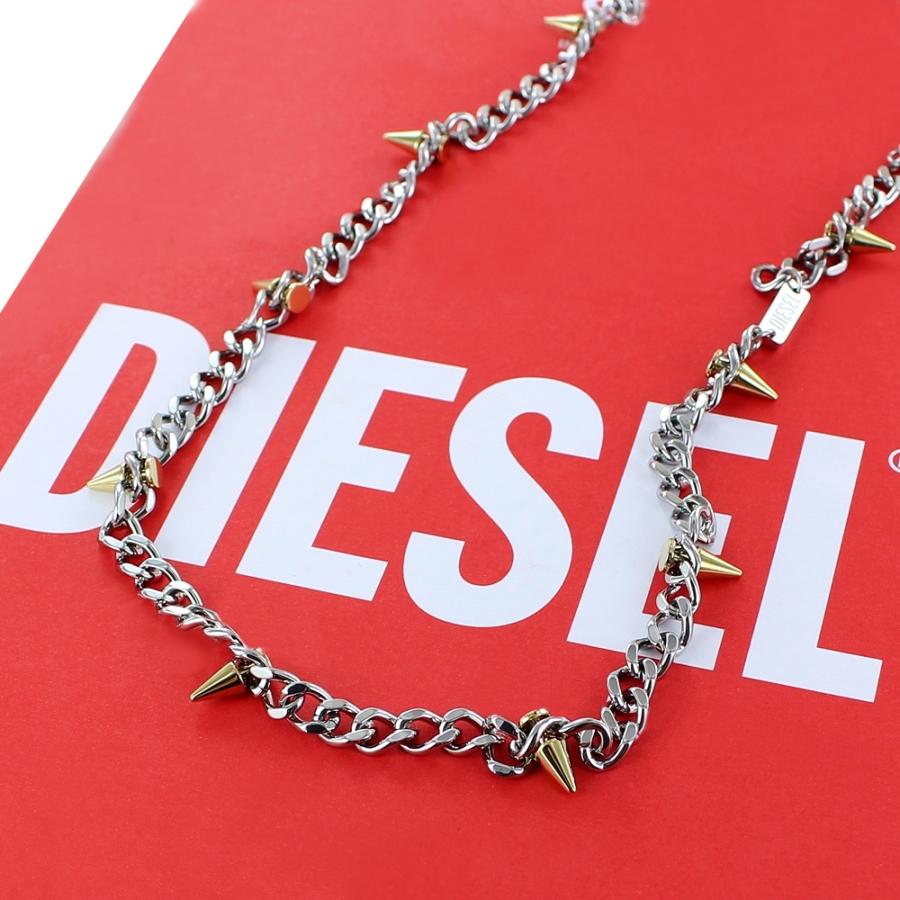 DIESEL（ディーゼル） チェーンネックレス メンズ レディース おしゃれ ブランド 誕生日 記念日 誕生日 爆買 成人 卒業 入学 : 腕 ...