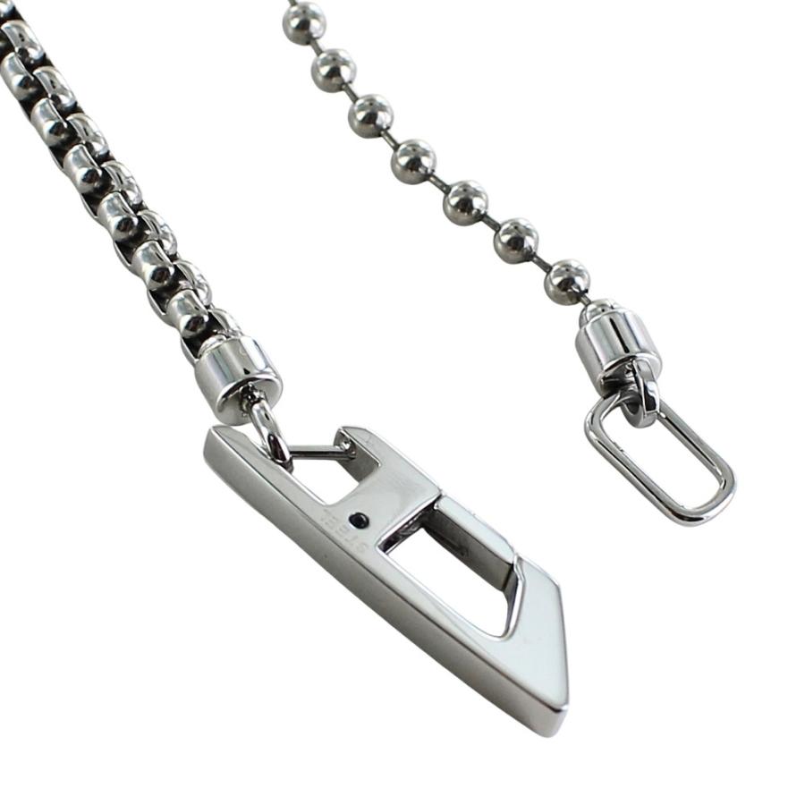 DIESEL（ディーゼル） ブレスレット ネックレス 2WAY メンズ