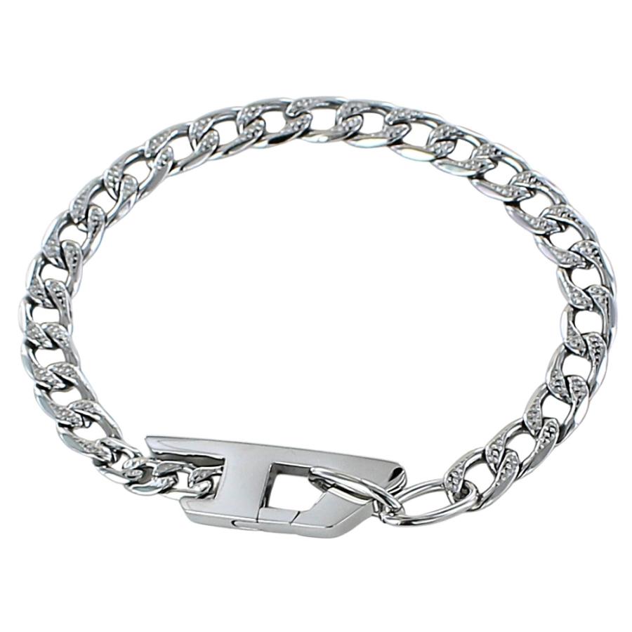 DIESEL（ディーゼル） ブレスレット チェーンブレスレット シルバー