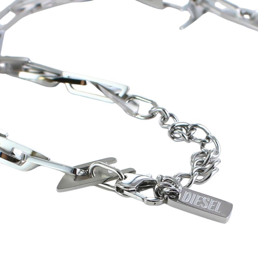 DIESEL（ディーゼル） チェーンネックレス メンズ レディース シルバー