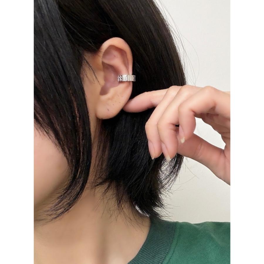 DIESEL（ディーゼル） イヤーカフ 片耳用 メンズ レディース シルバー