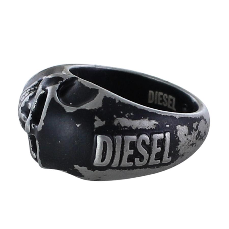 DIESEL（ディーゼル） リング 指輪 スカル ドクロ メンズ レディース