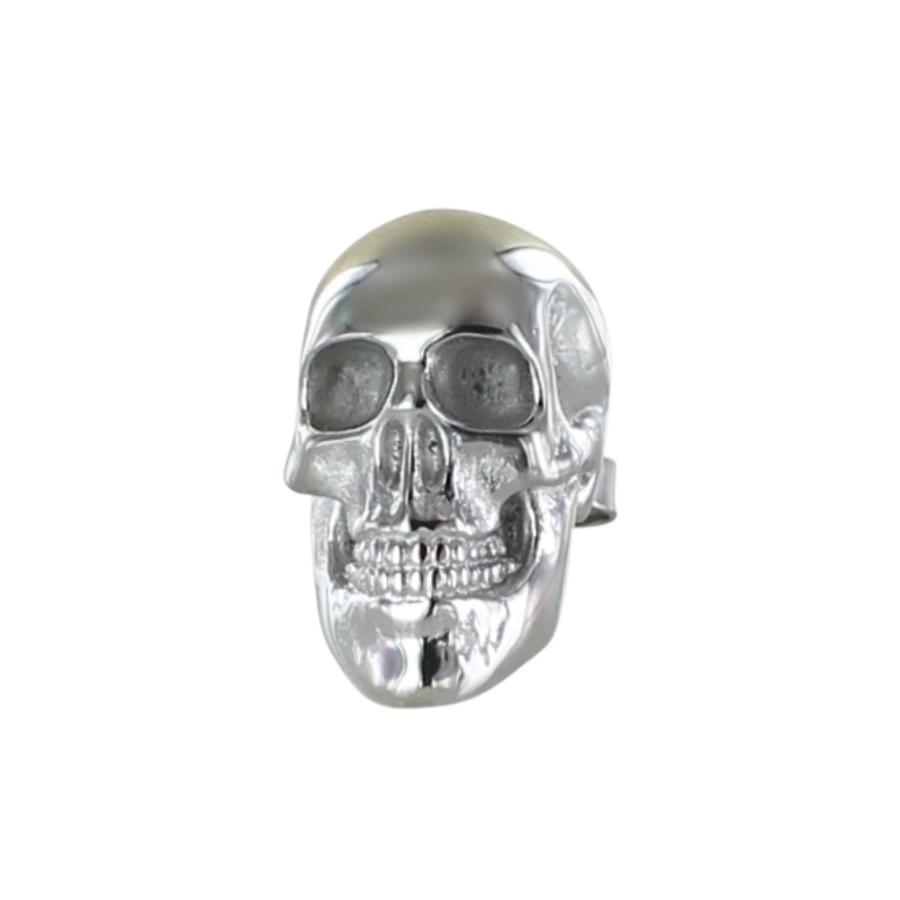 ディーゼル DIESEL ピアス スカルモチーフ 片耳 片耳ピアス ドクロ シルバー ギフト 爆買 成人 卒業 入学
