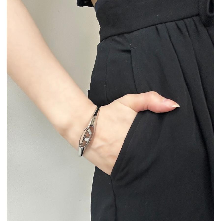 【美品】DIESEL・ディーゼル・バングル・ブレスレット・スチール DIESEL（ディーゼル） バングル ブレスレット メンズ ステンレス