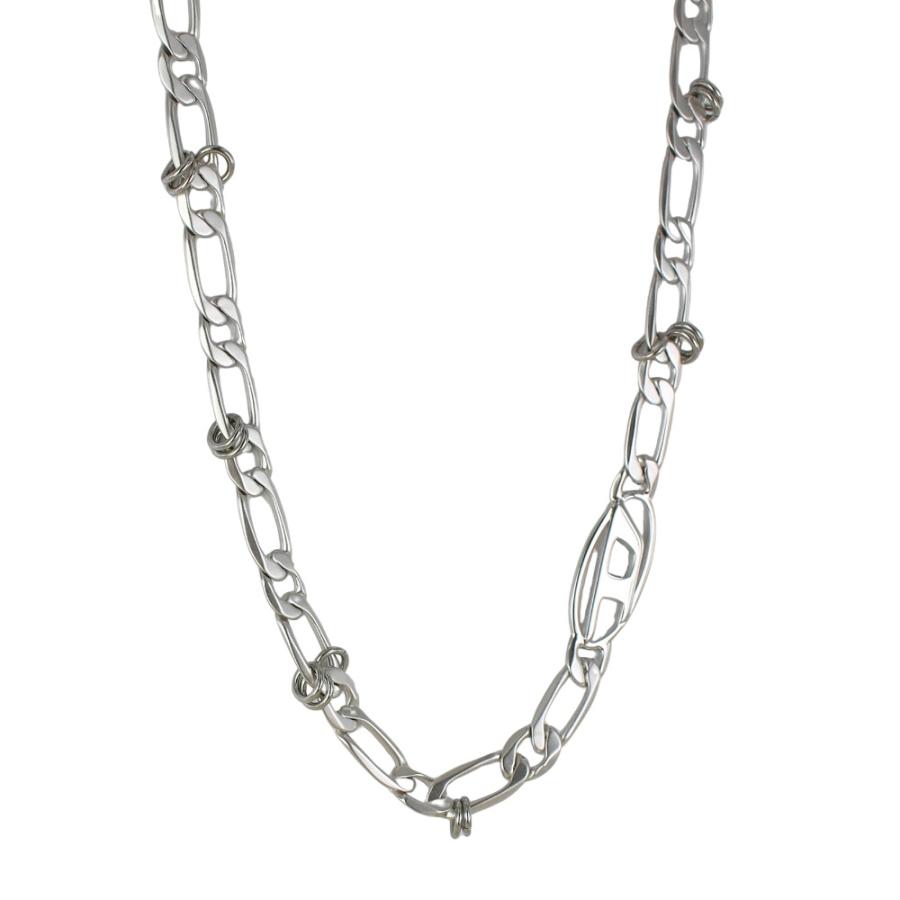 DIESEL（ディーゼル） チェーンネックレス メンズ レディース シルバー
