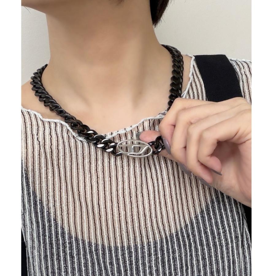 DIESEL（ディーゼル） ネックレス メンズ チェーン ステンレス 太め