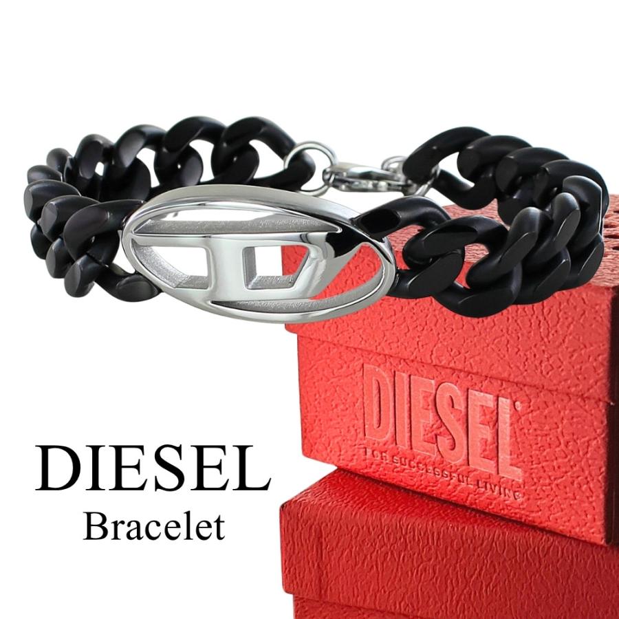 DIESEL（ディーゼル） ブレスレット メンズ レディース チェーン 太め