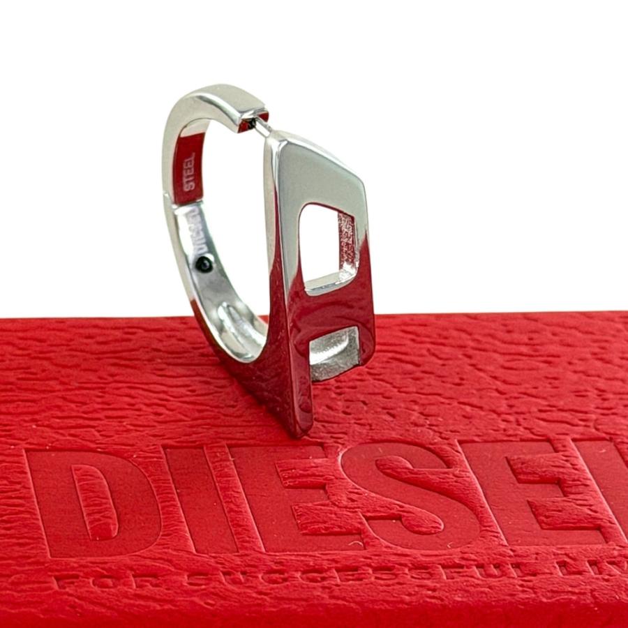 DIESEL メンズピアス フープピアス 片耳 状態良好 DIESEL（ディーゼル） ピアス メンズ 片耳 フープピアス プレゼント