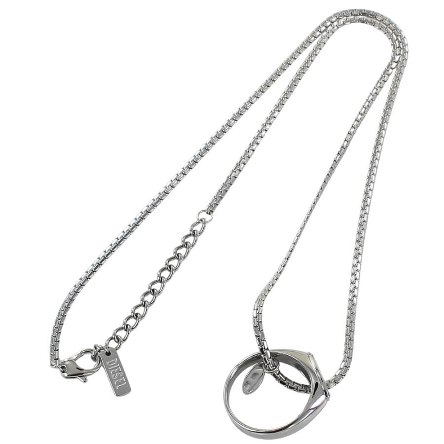 DIESEL（ディーゼル） ネックレス メンズ レディース チェーン リング