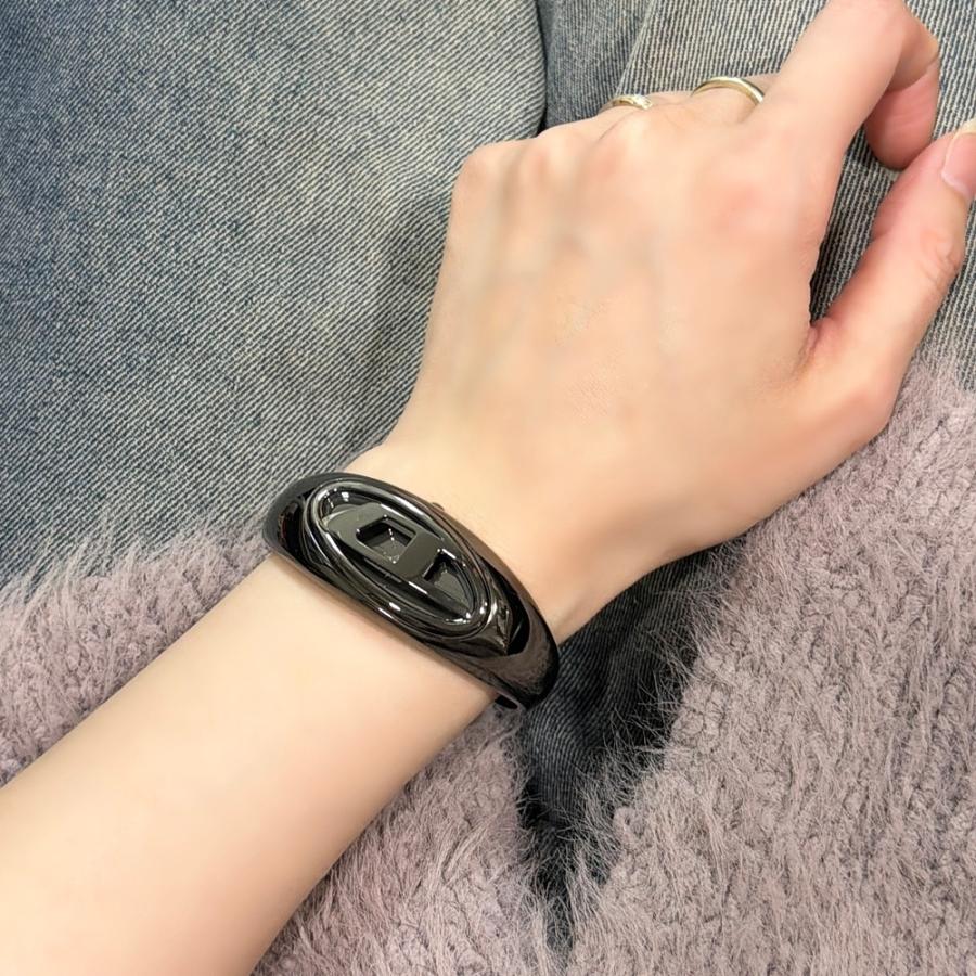 DIESEL（ディーゼル） 腕時計 レディース ブラック ブレスレット