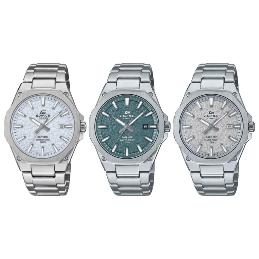 【保証期間内・美品】CASIO　EDIFICE　EFR-S108　シルバー EDIFICE（CASIO） 国内未流通アイテム CASIO エディフィス メンズ